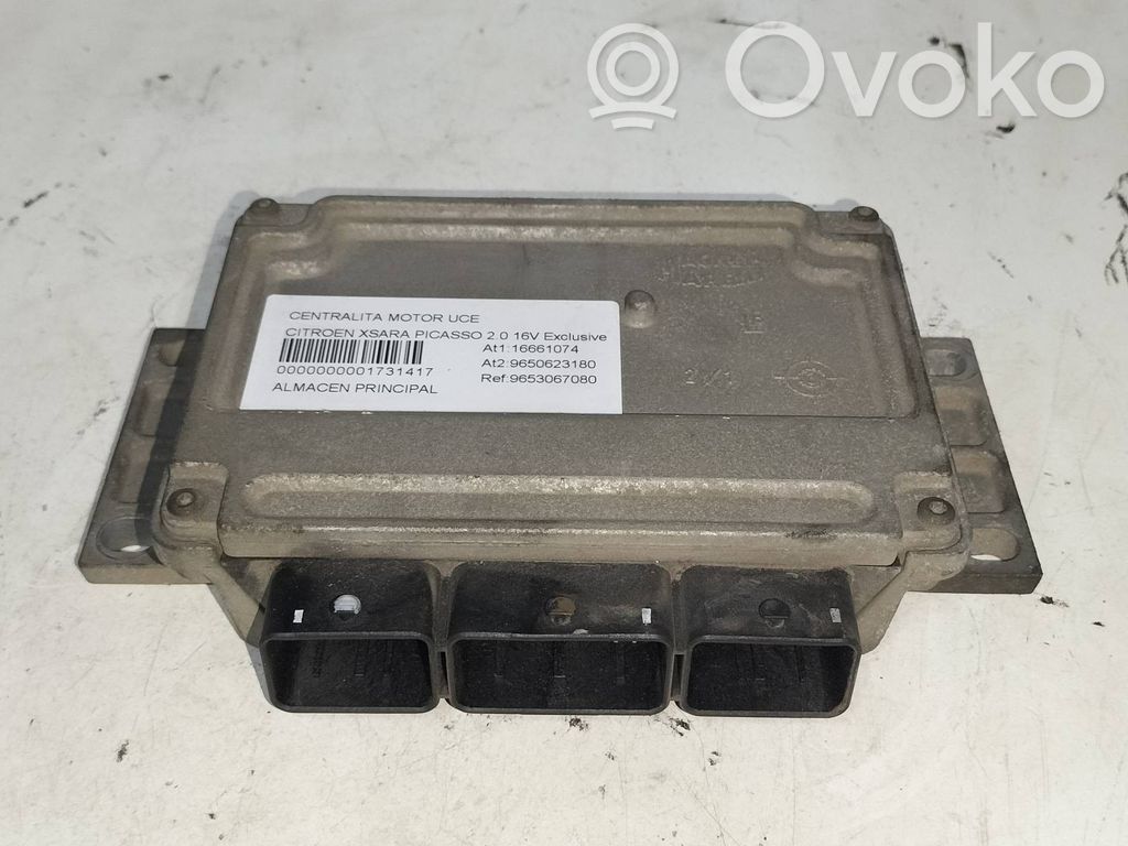 Engine control unit/module   9653067080,16661074,9650623180