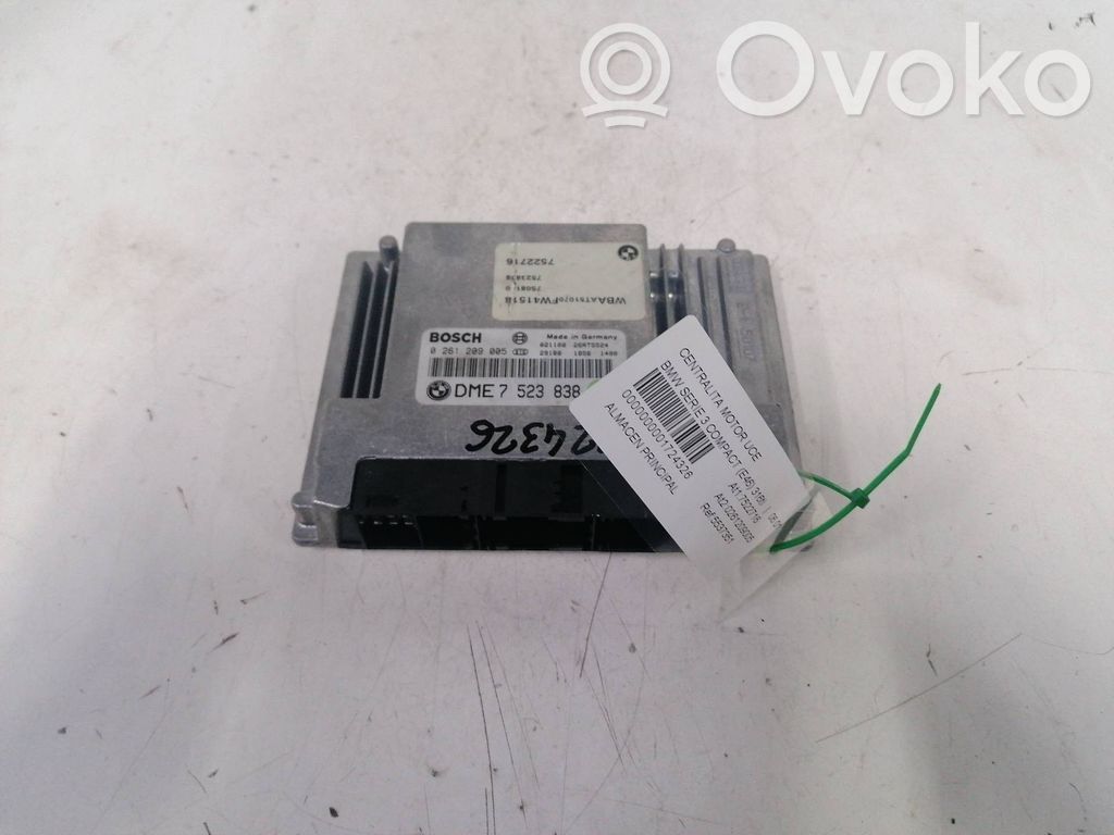 Engine control unit/module   5537351,7522716,0261209005