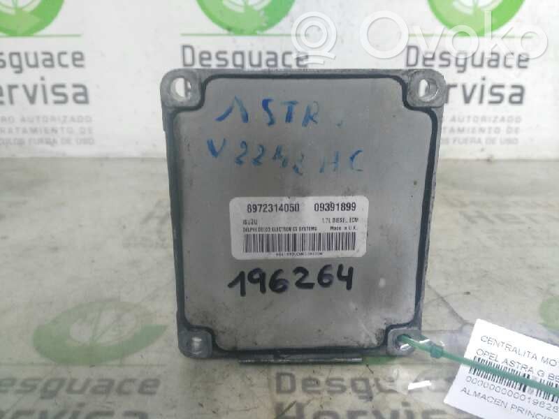 Engine control unit/module   8972314050,09391899,D00021