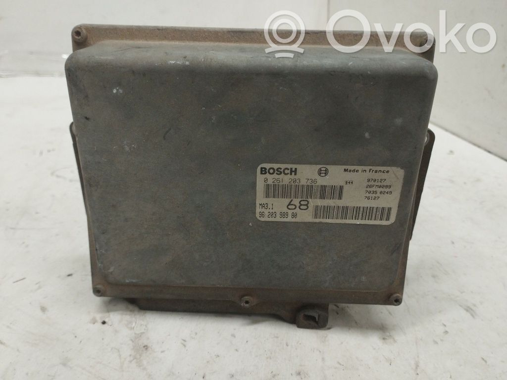 Unitate/modul de control motor   0261203736