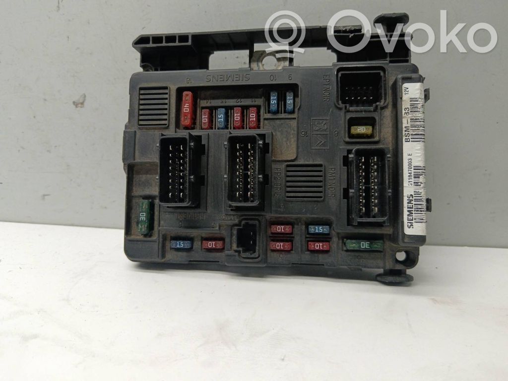 BSM Control unit   9643498888