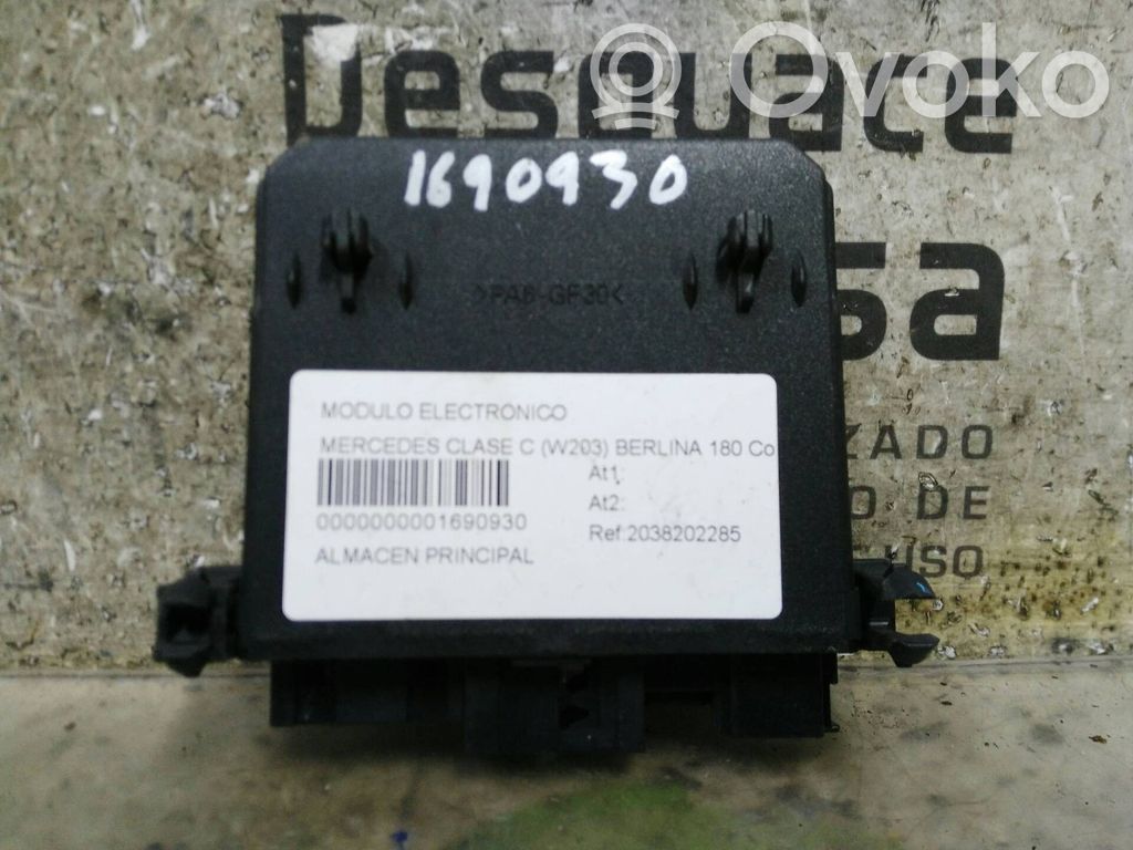 Alte unități/module de control   2038202285