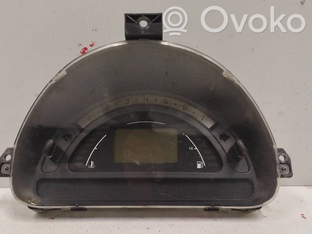 Citroen C2 Geschwindigkeitsmesser Cockpit 