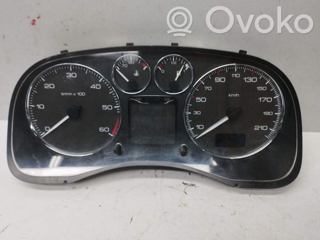 Peugeot 307 Tachimetro (quadro strumenti) 