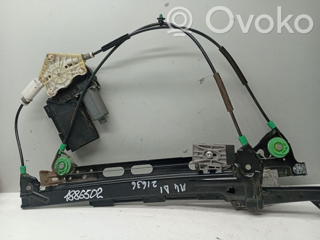 Audi A4 S4 B6 8E 8H Manualny podnośnik szyby drzwi przednich 