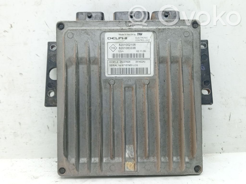 Engine control unit/module   8201002106,8201083336