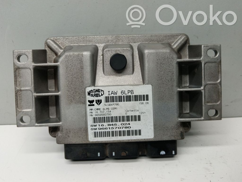 Peugeot 407 Engine control unit/module 