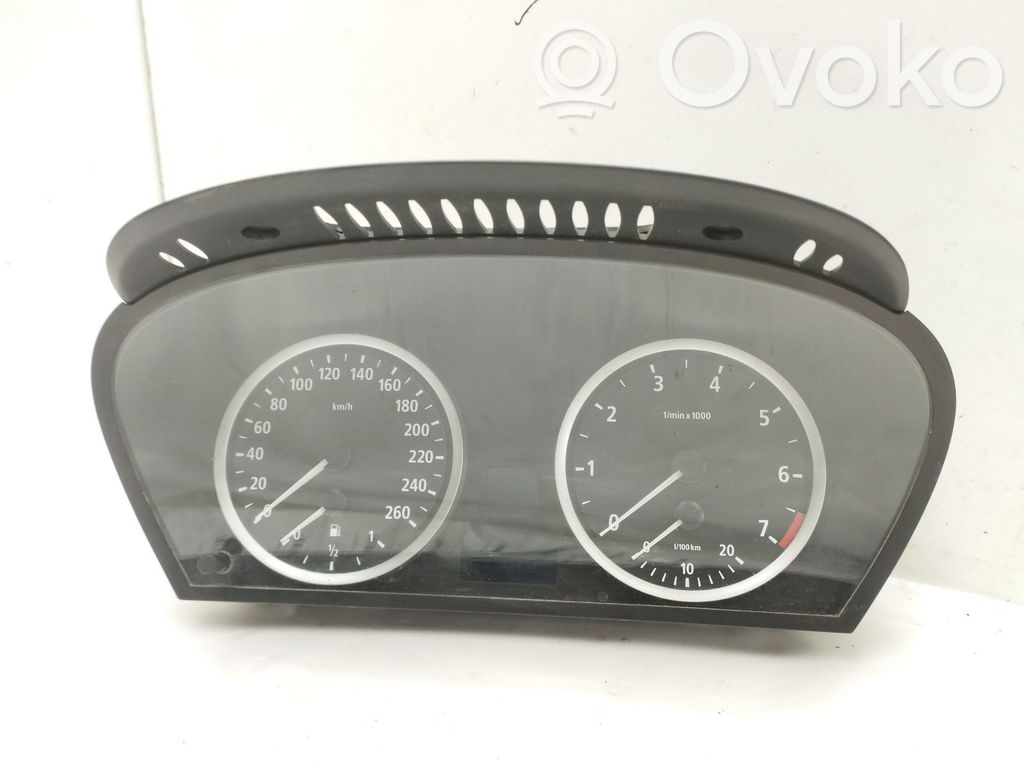BMW 5 E60 E61 Vitezometru (grup de instrumente) 