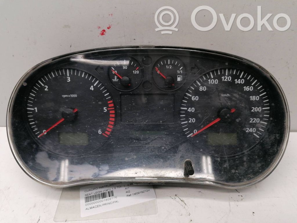 Seat Leon (1M) Nopeusmittari (mittaristo) 