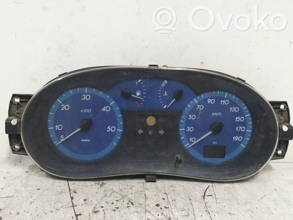 Renault Master II Speedometer (instrument cluster) 