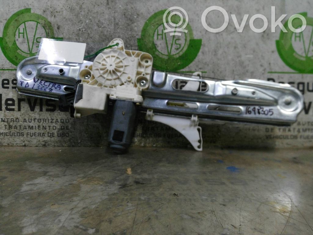 Opel Vectra C Alzacristalli della portiera posteriore con motorino 
