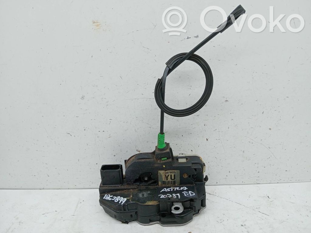 Opel Astra H Serratura portiera posteriore 