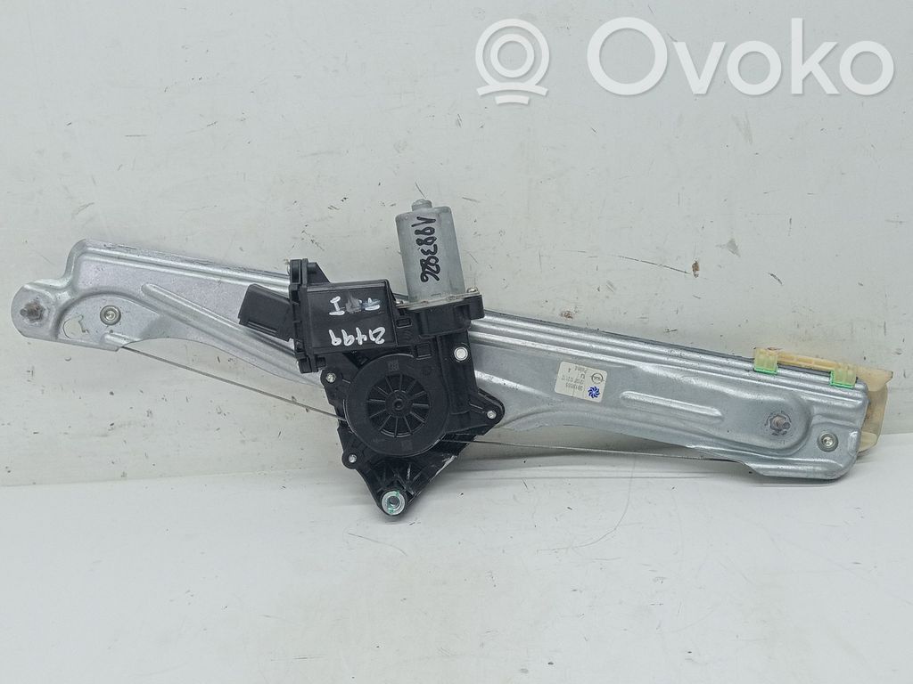 Opel Insignia A Mechanizm podnoszenia szyby tylnej bez silnika 