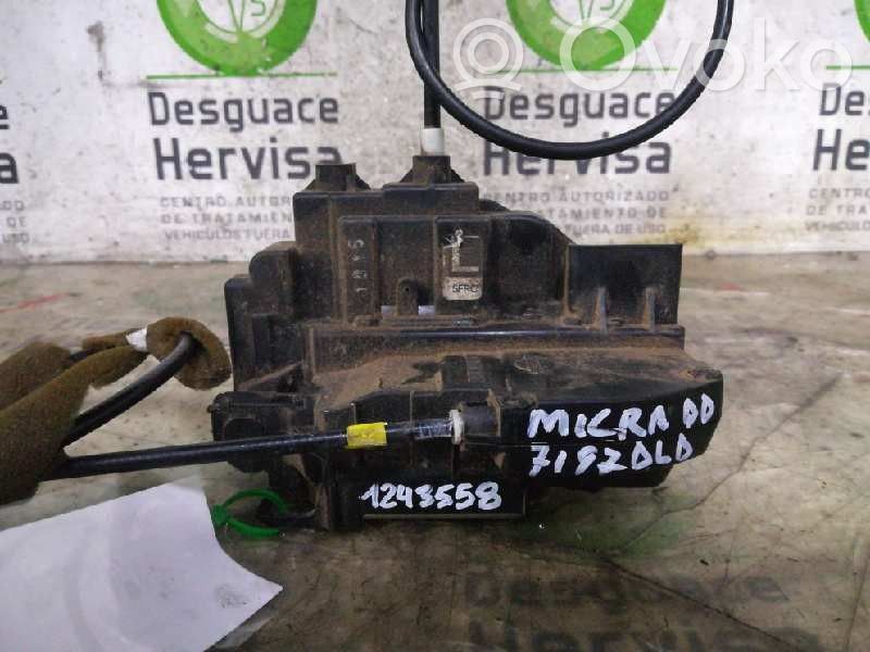 Nissan Micra Serrure 