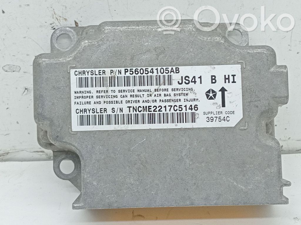 Chrysler Sebring (JS) Unidad de control/módulo del Airbag 
