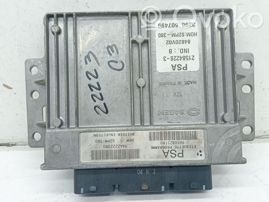 Citroen C3 Engine control unit/module 