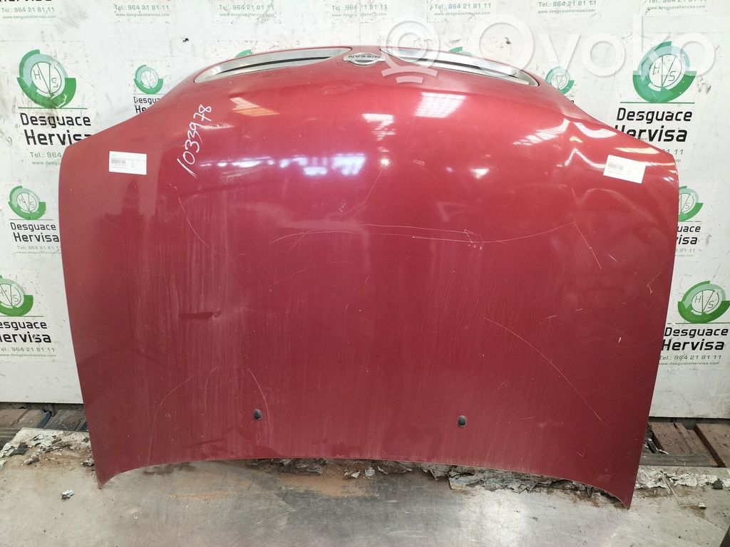 Capó/tapa del motor