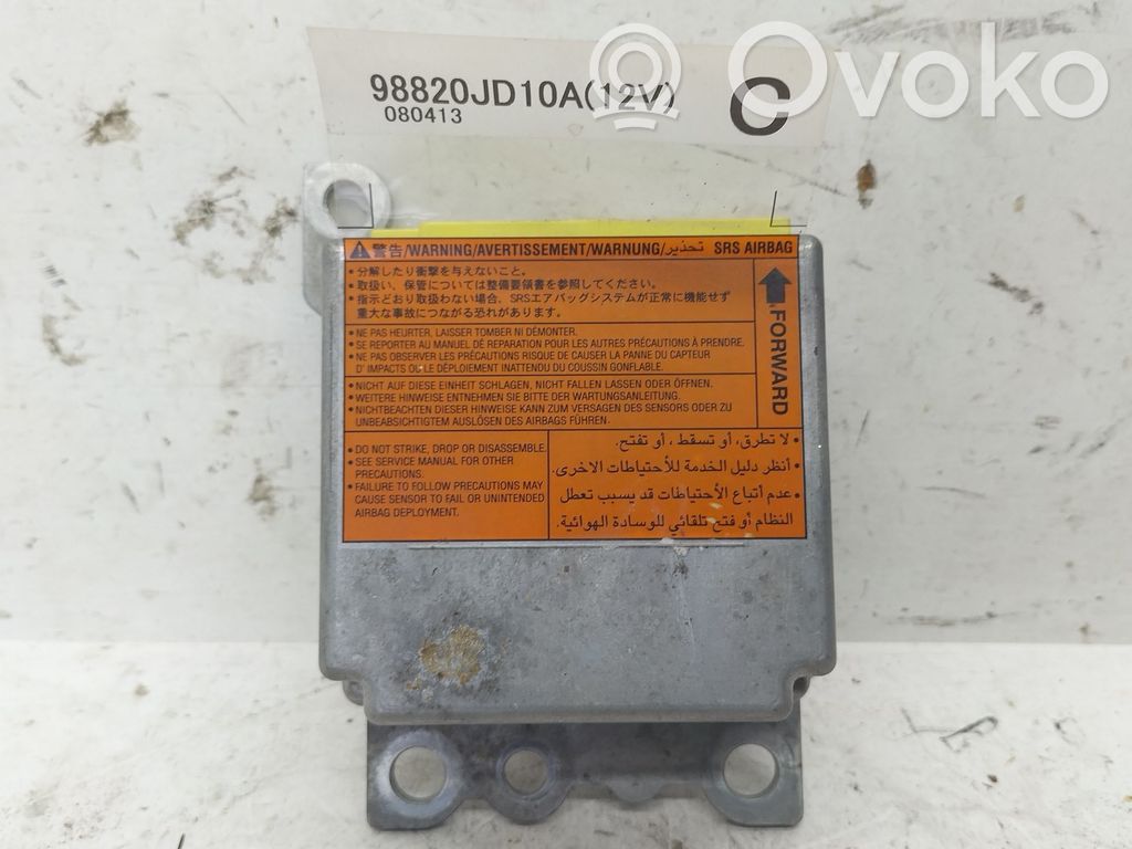 Nissan Qashqai+2 Centralina/modulo airbag 