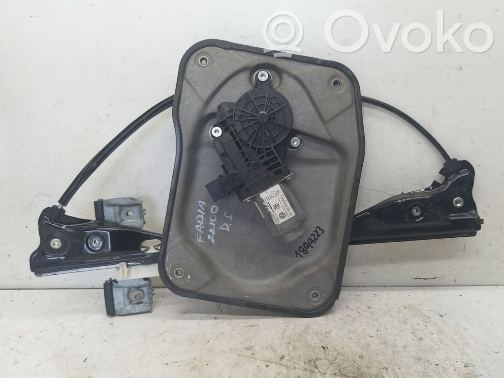 Skoda Fabia Mk2 (5J) Alzacristalli manuale della portiera anteriore 