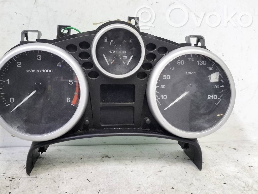 Peugeot 207 Compteur de vitesse tableau de bord