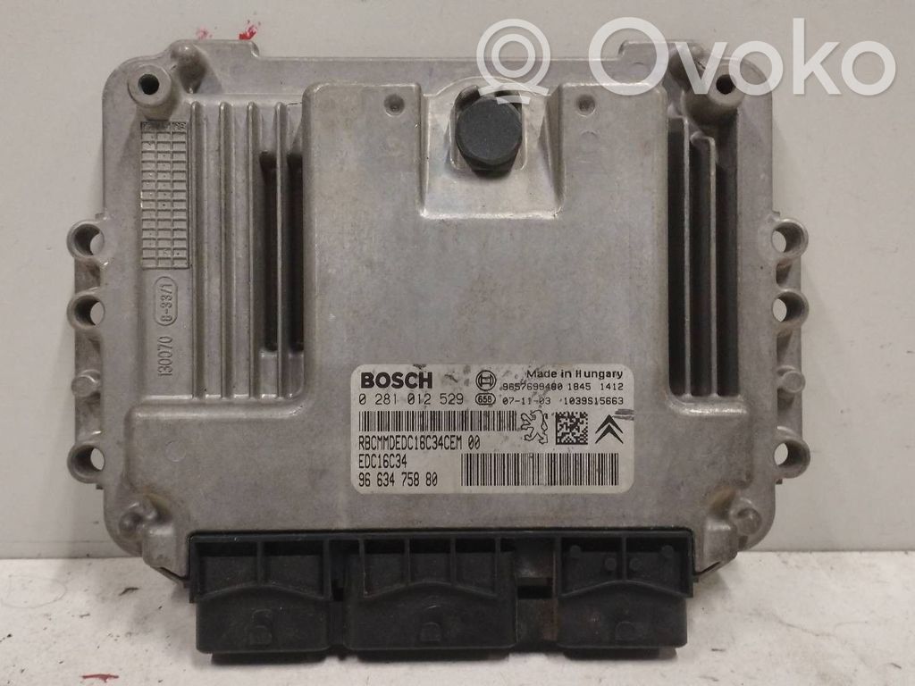 Peugeot 207 Calculateur moteur ECU