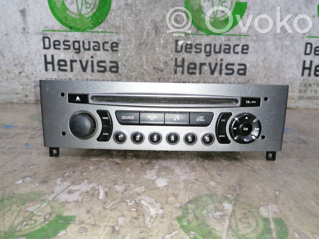 Peugeot 308 Moduł / Sterownik dziku audio HiFi 