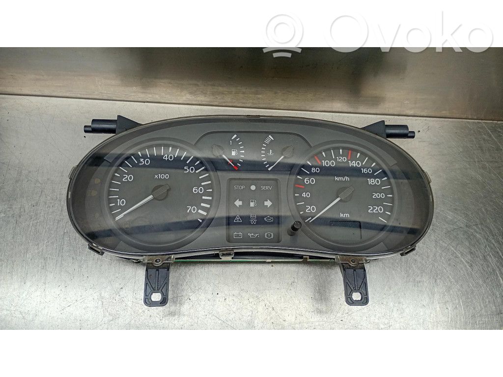 Renault Clio II Velocímetro (tablero de instrumentos) 