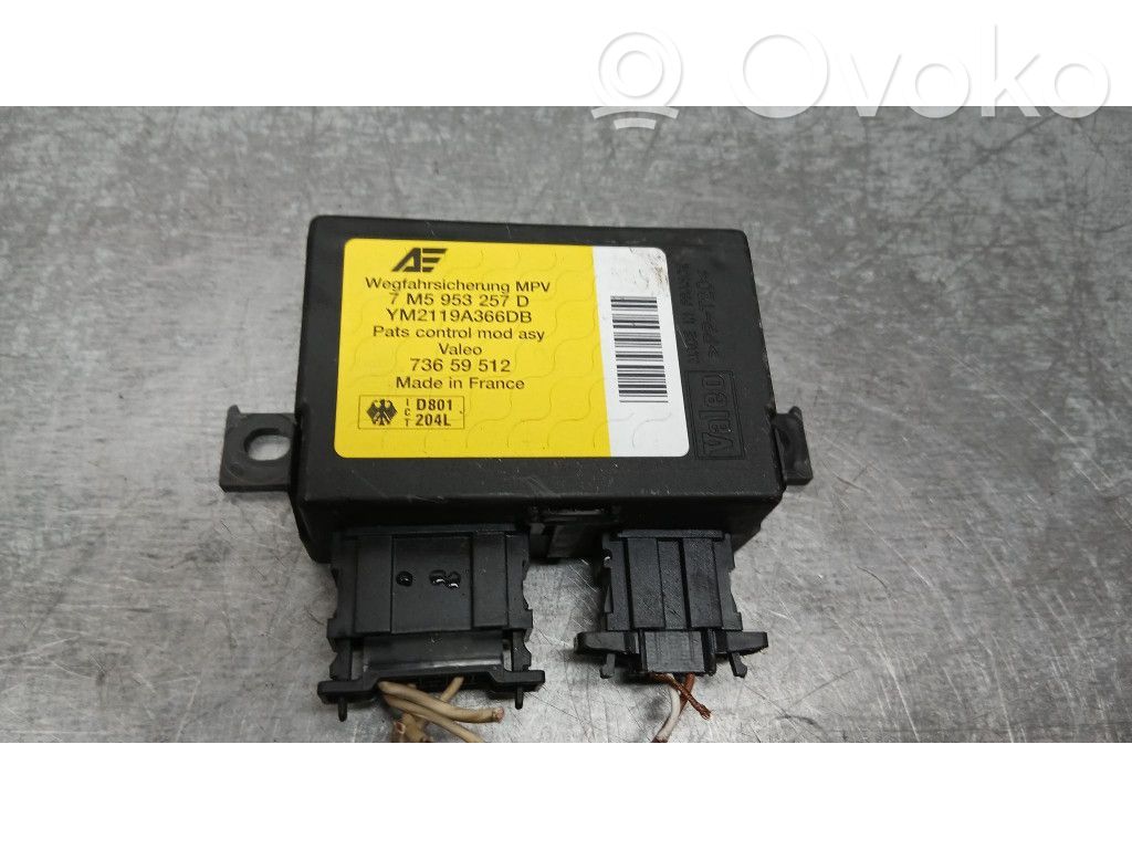 Immobilizer control unit/module   7M5953257D,7M5953257D