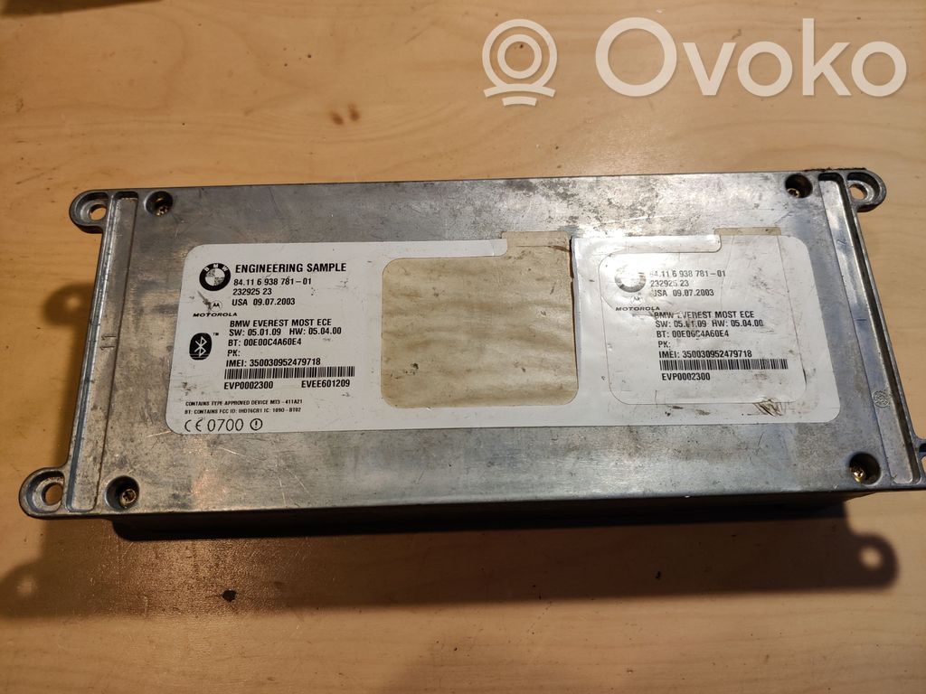 BMW 5 E60 E61 Phone control unit/module 