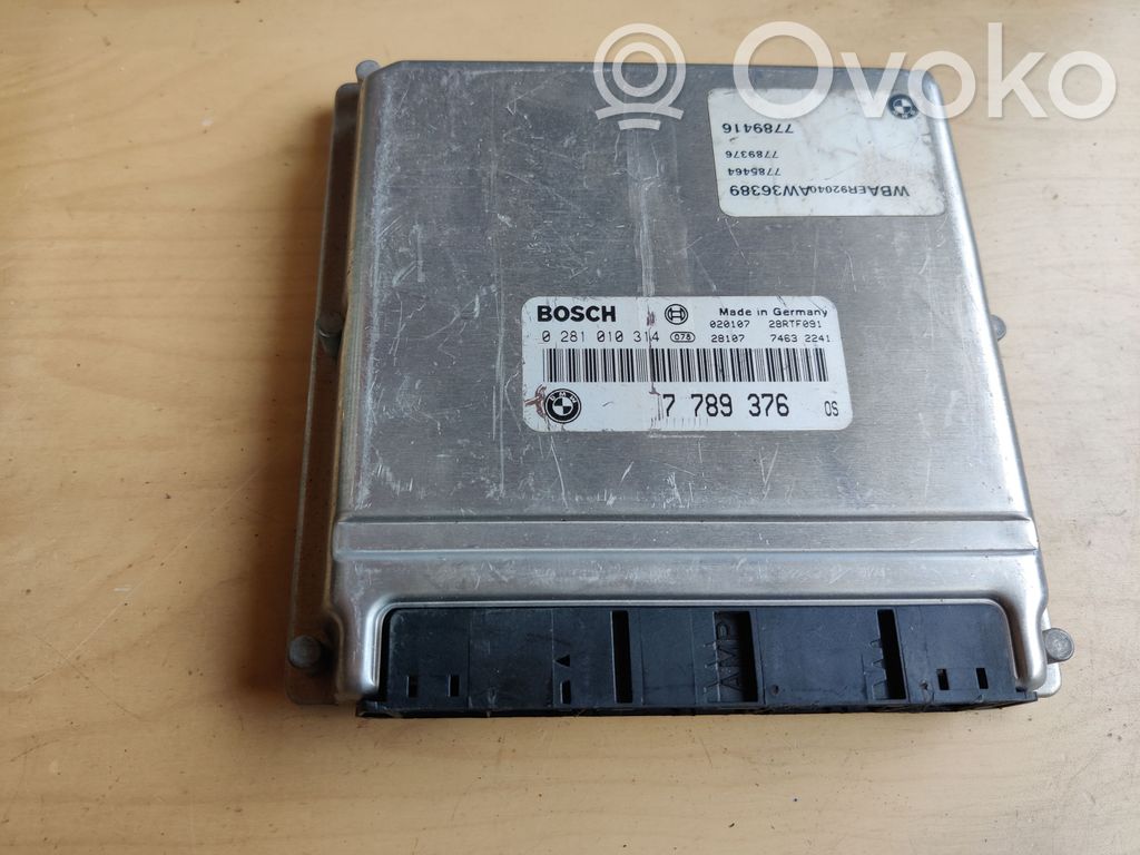 BMW 3 E46 Engine control unit/module 