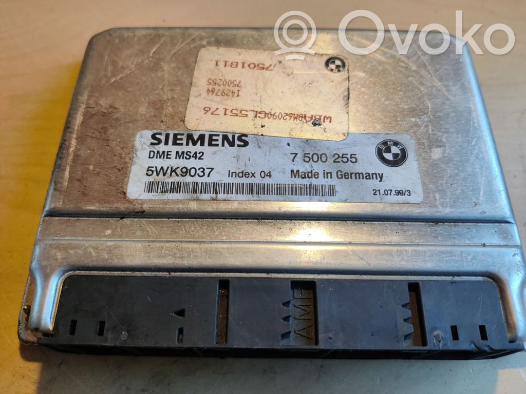 BMW 3 E46 Engine control unit/module 