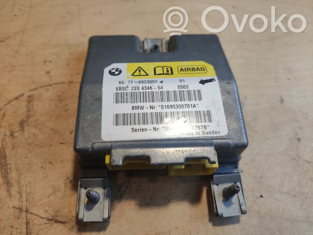BMW 5 E60 E61 Module de contrôle airbag 