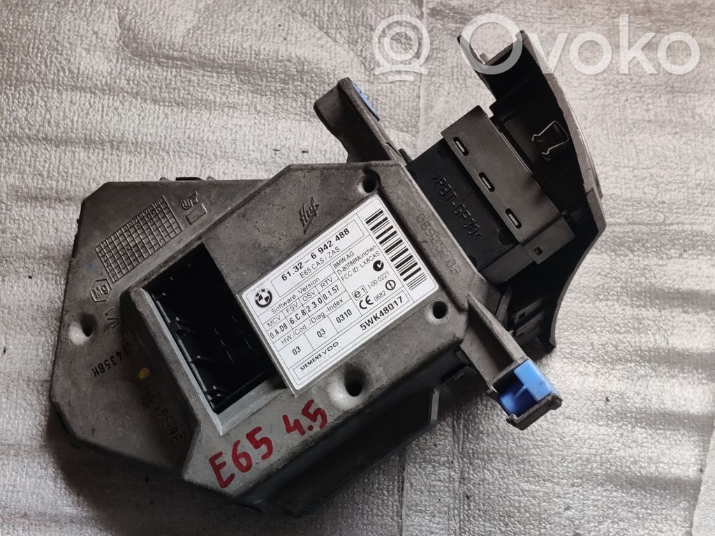BMW 7 E65 E66 Užvedimo spynelė 