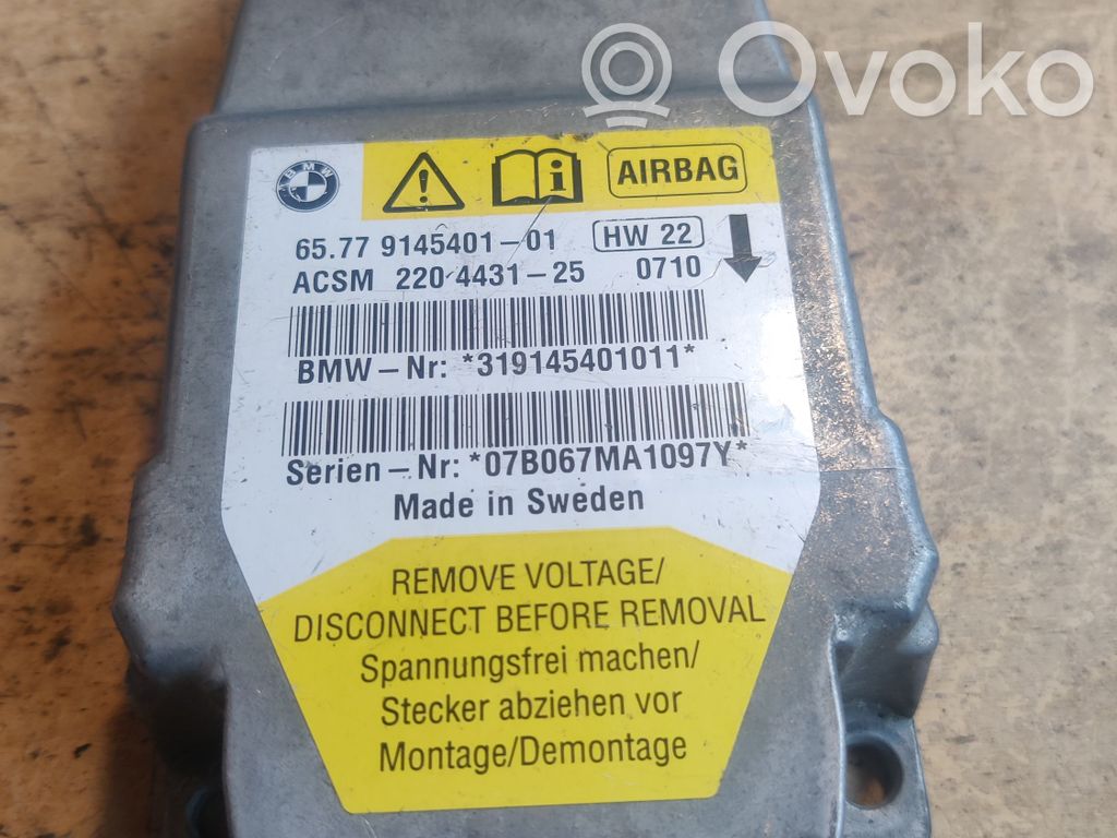 Turvatyynyn ohjainlaite/moduuli   6577914540101,65779145401,9145401