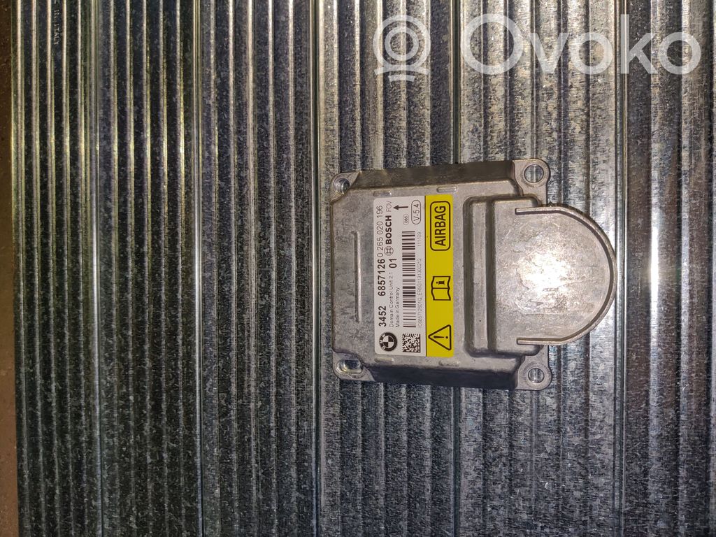 BMW 5 F10 F11 Sterownik / Moduł Airbag 
