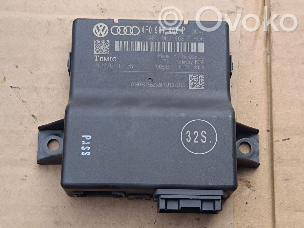 Módulo de control Gateway   4F0907468P