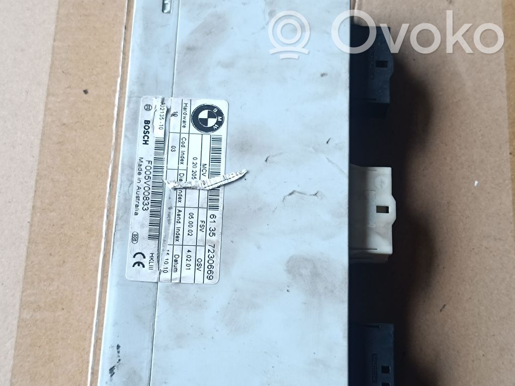 BMW X5 E70 Tailgate/trunk control unit/module 