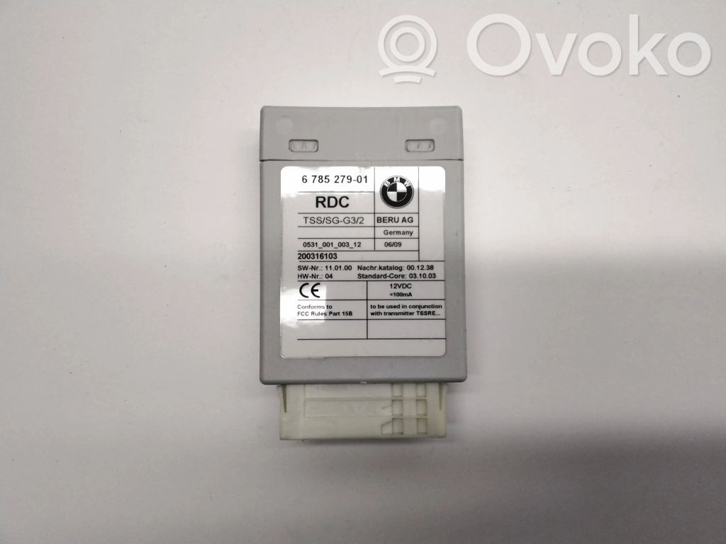 BMW X5 E70 Tire pressure control unit 