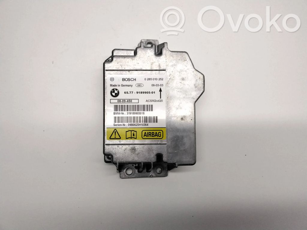 BMW X5 E70 Airbag control unit/module 