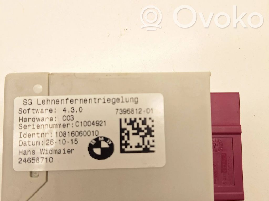 BMW X1 F48 F49 Other control units/modules 