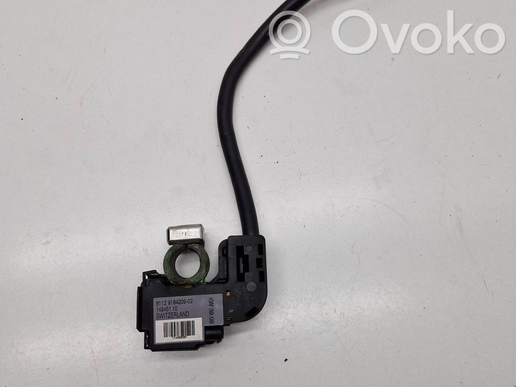 BMW X5 E70 Negative earth cable (battery) 