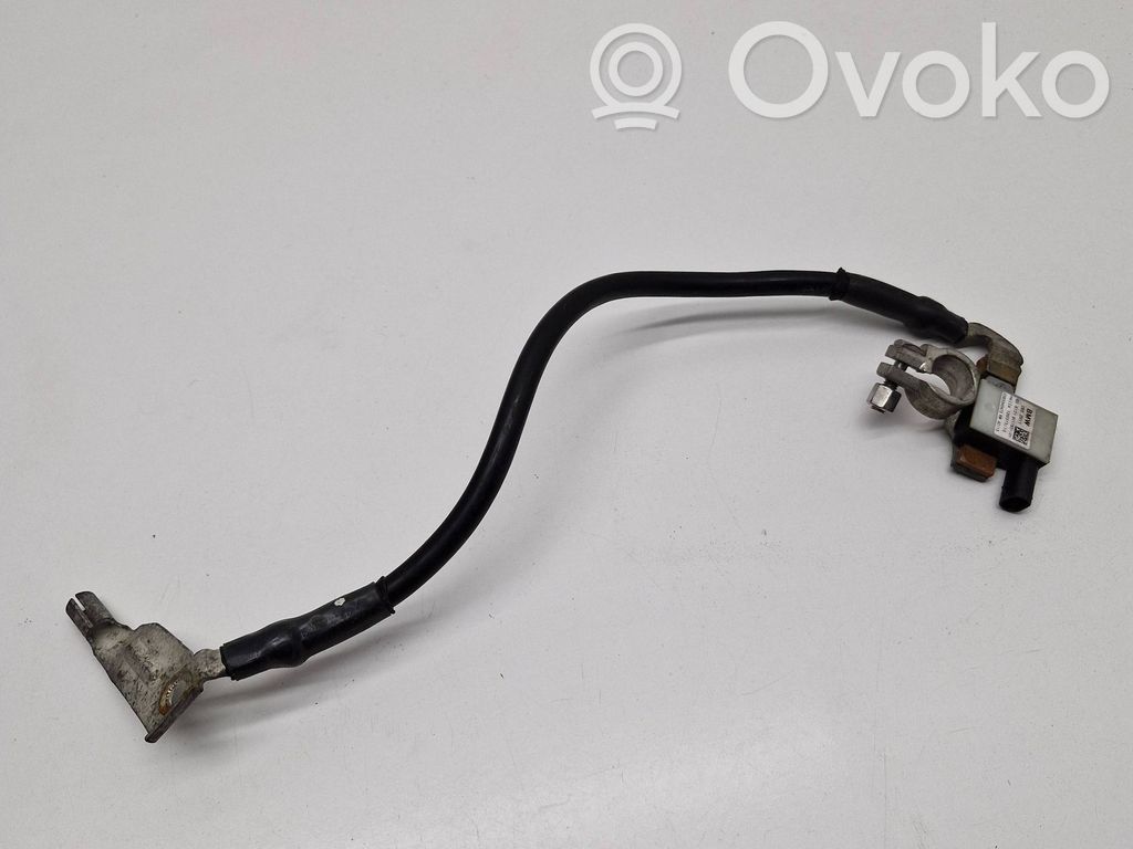 BMW X1 F48 F49 Minus / Klema / Przewód akumulatora 