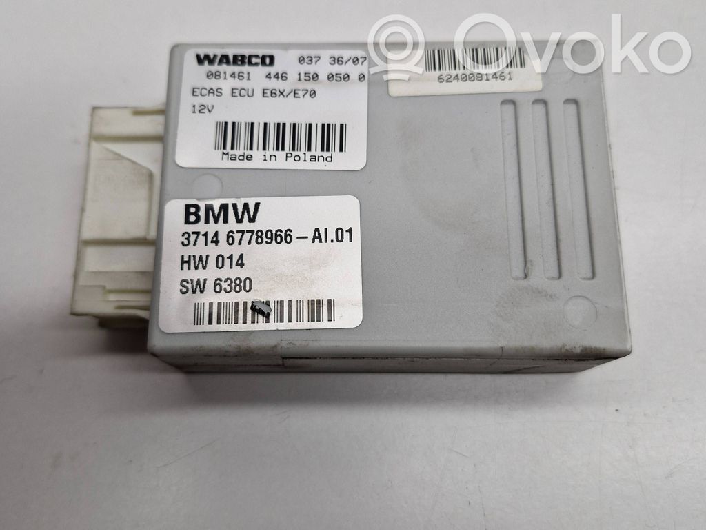 BMW X5 E70 Air suspension control unit module (rear) 