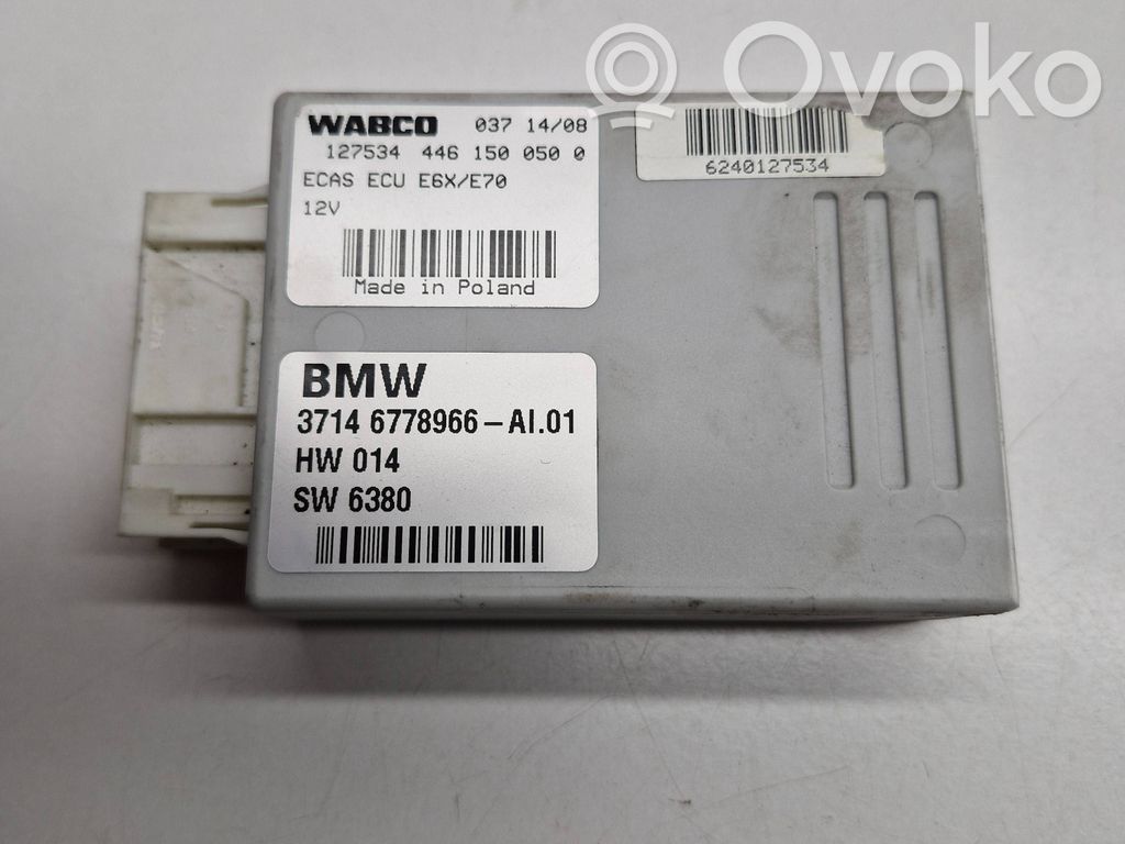 BMW X5 E70 Air suspension control unit module (rear) 