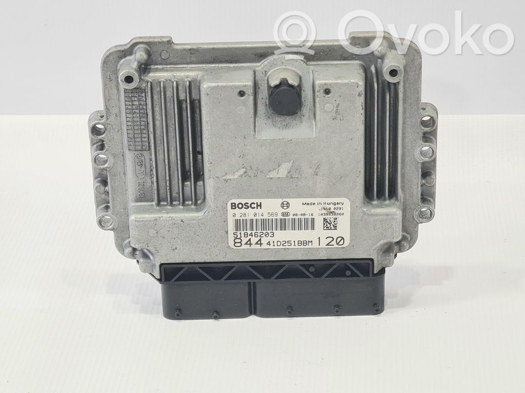 Engine control unit/module   51846203,0281014569,51846203