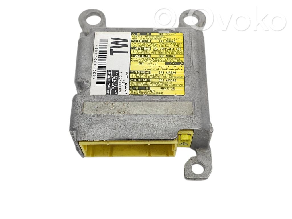 Toyota iQ Centralina/modulo airbag 