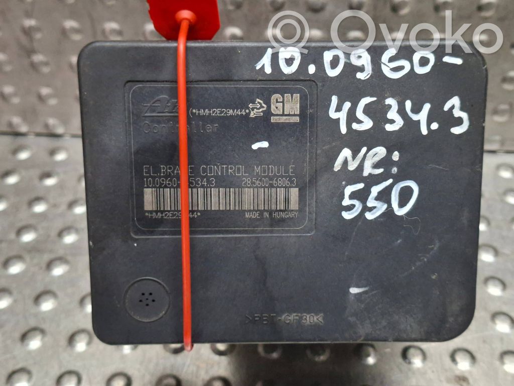 Opel Astra J ABS control unit/module 