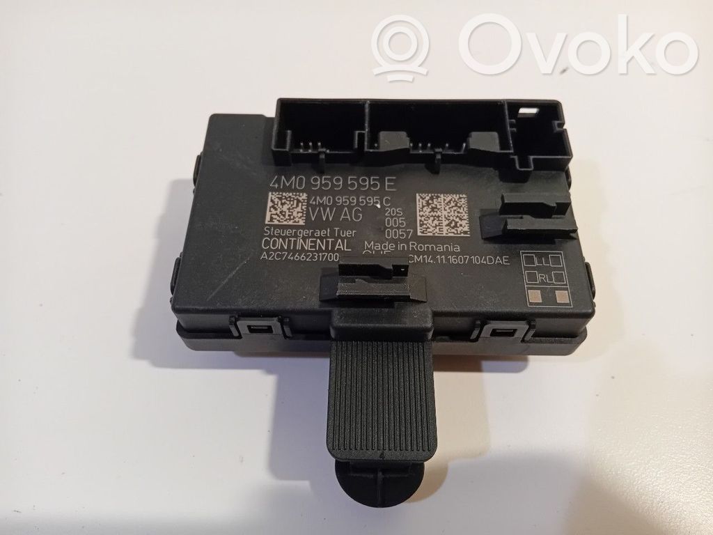 Audi Q7 4M Door central lock control unit/module 