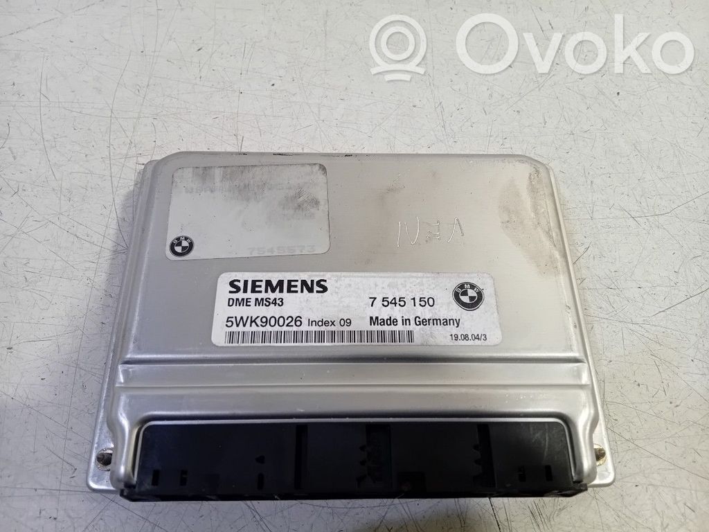 BMW X5 E53 Variklio valdymo blokas 