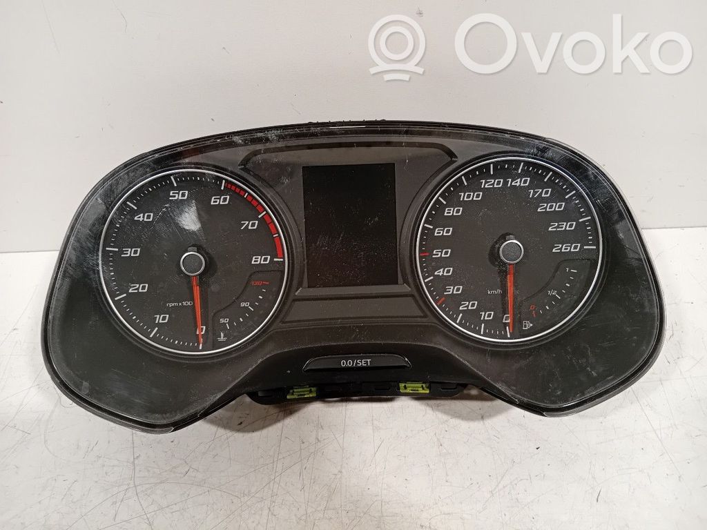 Seat Leon (5F) Geschwindigkeitsmesser Cockpit 